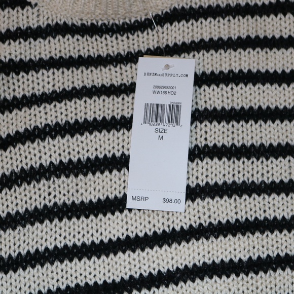 NWT RALPH LAUREN Denium and Supply Fringe Sweater - Picture 3 of 6